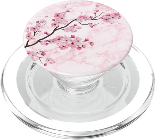 Cherry Blossom Florist Japanese Flower Art Pink Kirschblüte PopSockets PopGrip für MagSafe iPhone
