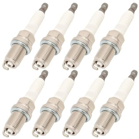 Kfz-Ersatz 8-teilige Iridium-Platin-Zündkerze, kompatibel mit Mercedes-Benz C43 AMG E430 E500 ML55 AMG S420 Land Rover Range Rover