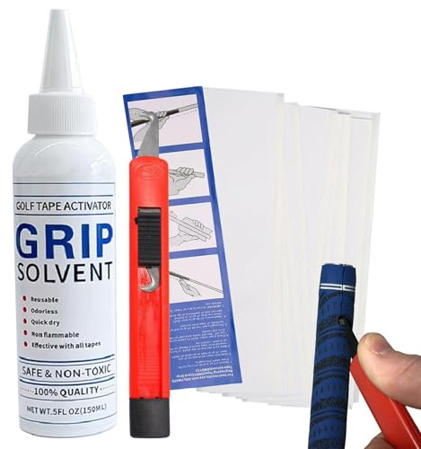 Golf Mazzas Handling Replacement Kit - Band Strips for Golf Grips, Repair Kit for IM | Solvent - Hand - Golf Grip Replacement Kit for Grip