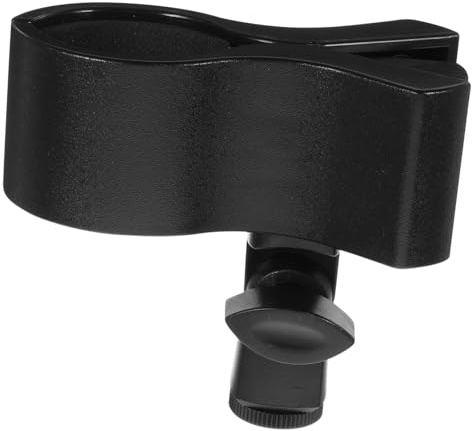 Supvox Mikrofonklemme Verstellbare Mikrofonhalterung für Mikrofonstative Mikrofonhalter mit Federbelasteter Klemme für Sicheren Halt Kompatibel mit Quot