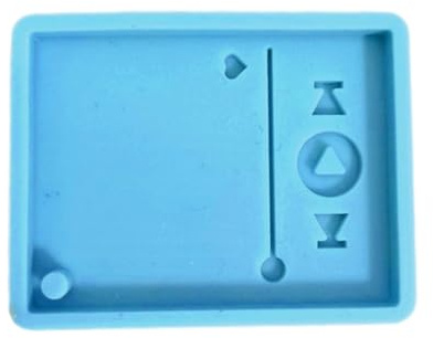 Moule en résine époxy brillante pour porte-clés lecteur de musique UV Kit silicone