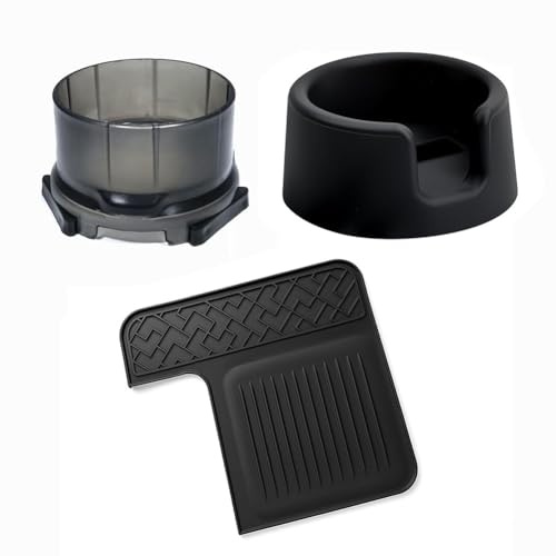FACAIIO NJ ES601, ES655, ES701 Set d'accessoires pour machine à expresso avec tapis antidérapant, poignée pour anneau et base