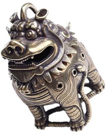 BESPORTBLE Copper Censer Ornament Small Vintage Brass Incense Burner Home Decoration Chic Desktop Incense Holder for Aromatherapy and Meditation