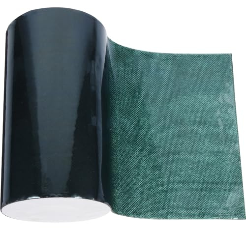 Hemobllo Ruban Adhésif Double Face pour Gazon Artificiel sans Colle, Bande de Couture en Non-tissé pour Fixation et Réparation de Pelouse Synthétique Extérieure