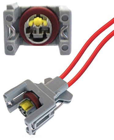 Greenspirits KFZ Ersatz Stecker für Einspritzdüse Diesel DELP DJ70229A-3.5-21 (Female) vormontiert auf hochwertigen KFZ Kabel 240PC024S8014, 10811963 kompatibel Delphi Mercedes Injektoren