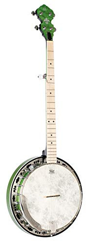Banjo ORTEGA Falcon Series - Verde Transparente, OBJE400TGR