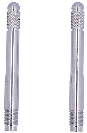 2 Stück Radmontagehilfe M14 x 1,5 Edelstahl