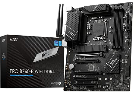 MSI Scheda madre PRO B760-P WIFI DDR4 ATX [Intel B760 Chipset] MB5995