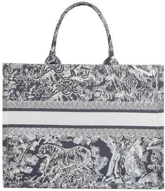 Modische Luxus-Tragetasche, Baumwollleinen, eine Schultertasche, Handtasche, große Kapazität, Jacquard-Stickerei, Retro, exquisites Graffiti