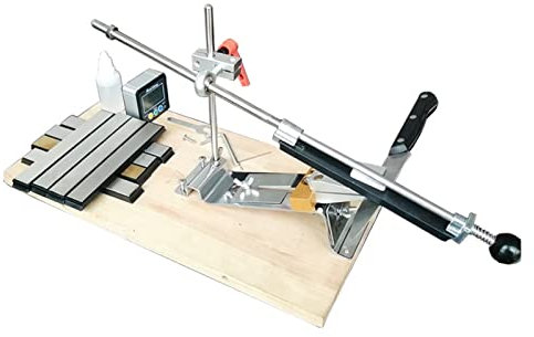 ALMVIS Version Edge Pro Schleifmaschine Messerschärfer Fit for Messer mit Umkehrungs-Flip-Clip 360-Grad Messerschärfset(Version 2)