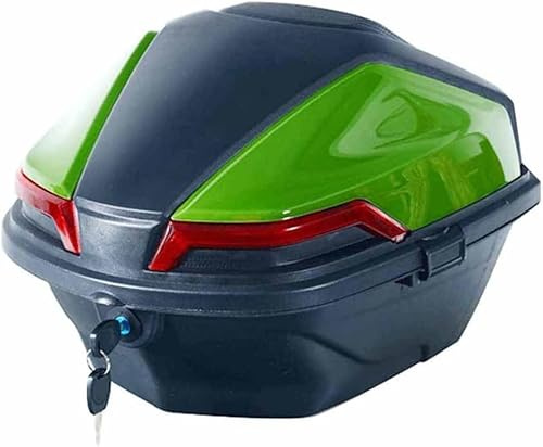 VECNUM KUNYOS Motorradkoffer Topcase 28 Liter Top Case Universal Mit Installieren Platte, Für Roller, Motorrad, Mofa & Quad