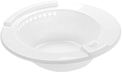 Mobestech Sitzbadewanne Aus Hochwertigem Für Sitzbäder Kompatibel Mit Meisten Standkochtöpfen Robust Und Geruchsneutral Mit Abgerundeten Kanten Für Komfort