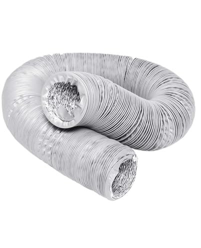 Tubo Aire Acondicionado Portatil Tubo de ventilación de escape de aire acondicionado portátil de 150 mm Tubo de ventilación de escape de aire acondicionado flexible Salida de manguera de ventilación(D