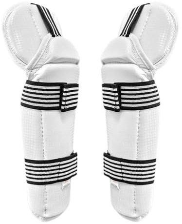 Taekwondo-Schienbeinschoner für Kickboxen, Karate, Sparring, Taekwondo-Ellenbogenschoner für Kampfsport, Kickboxen, Ellenbogenschutz, Unterarmschutz für Taekwondo