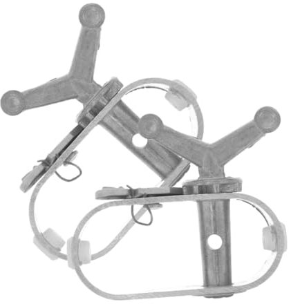 Milisten Ratschendrahtspanner 2-teiliges Seilwindenspanner-Set Für Stahlkabel Seilspanner Für Poolabdeckung Winter c