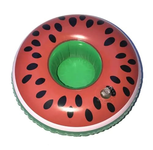 MNEVZX Kit d'entretien Porte-gobelet Flottant pour Piscine, sous-Verres gonflables, Support à Boissons, pour Bateaux en Plein air, Porte-gobelet pour Piscine kit Nettoyage(5 Fish)