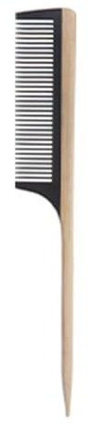 Hair Brush Bamboos Detangling Hair Comb Wide-tooth Tail Fine Tooth Comb Handle For Women And Men Gifts Styling