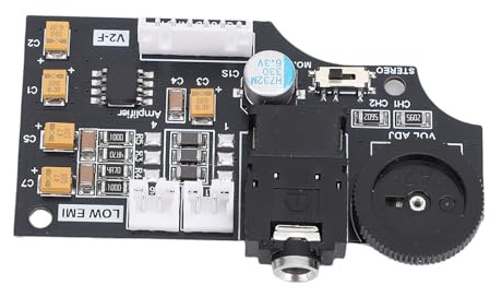 Jectse Carte Son à Volume Double Canal pour Game Gear GG avec Double Sortie Stéréo, Volume Plus élevé pour une Expérience de Jeu Améliorée