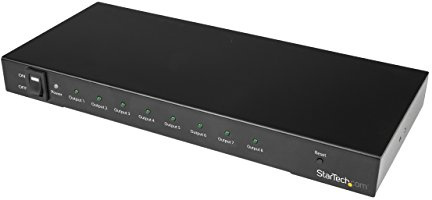 StarTech.com Splitter vidéo HDMI 4K 60 Hz à 8 ports - Répartiteur HDMI Ultra HD compatibe HDR (ST128HD20)