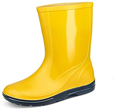 Beck Basic 486, Stivali di Gomma, Unisex - Bambini e ragazzi, Giallo, 36 EU