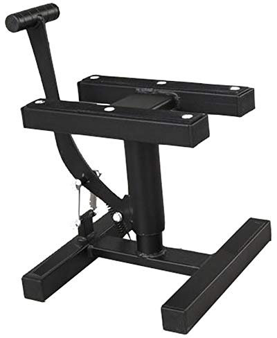 Cruizer - Béquille centrale lève-moto, noir, pour l’entretien de moto cross, enduro, charge maximale 200 kg