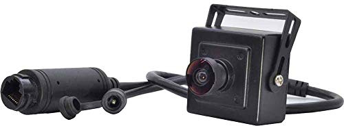 Telecamera POE Mini IP Camera 5MP 1.9mm Fisheye Obiettivo grandangolare di sicurezza H.265 IP Camera Indoor POE Sorveglianza P2P CCTV Cam (5MP, 1.9MM)
