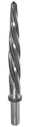 YUEWO 1/2 Bridge Construction Reamer Drill Reamer Tool Set for Metal, M2 HSS Car Reamer Tapered Alignment Reamer Drill Bit Chucking Steel Reamers Spiral Flute with Shank Chuck