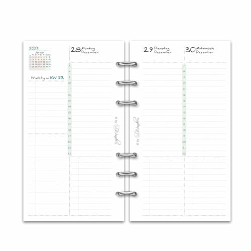 SinnWunder / 2027 / Kalendereinlage 2 Tage 1 Seite/Personal (A6) / PureSinn