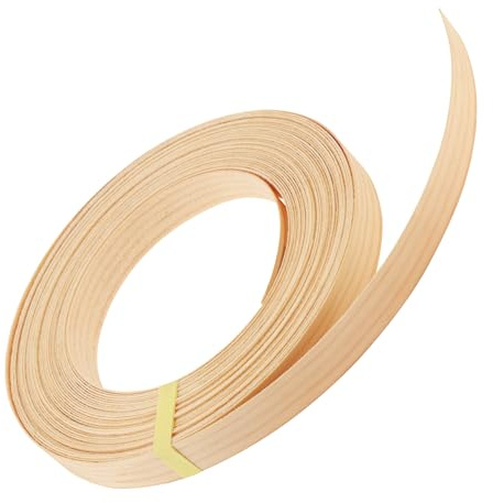 Furnierband aus Kiefernholz, 1,9 cm x 15,2 m, zum Aufbügeln für Schränke, Restaurierung, Möbelrestaurierung, Echtholzverkleidung (Kiefer, 1,9 cm x 15,2 m)