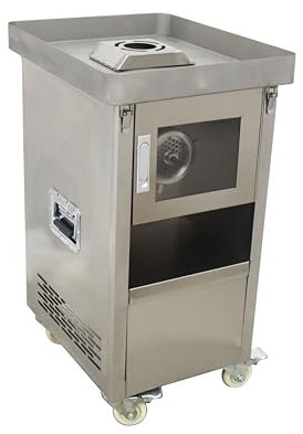 HXLDZOU Commercial Meat Grinder 8MM Stainless Steel Electric Meat Grinder 400KG/H 110V for Restaurant