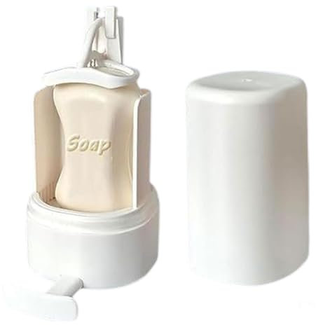 Seifenmühle Reibe | Seifenspender für Feste Handseife | Mahlen Von Seifenbox Wand Montierter Seifenhalter für Die Dusche | Mühle Für Seifenstücke, Mahlen Sie Feste Seife Einfach Zu Pulver