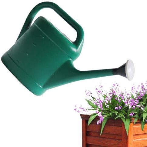 Besreey 1 Pieces Regadera Caño Largo De Jardín, 3L Regadera para Regar Plantas, Aspersor para Macetas De Jardín, Accesorios para Riego De Césped, para Interiores Y Exteriores