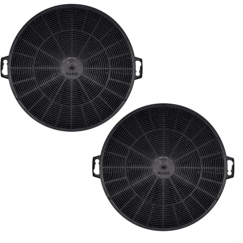 CWOQOCW Activated Charcoal Filter For Range Hood Extractor Fan, Range Hood Carbon Filter Compatible With 90SS 90XV EFC9533X EFC6531X K274