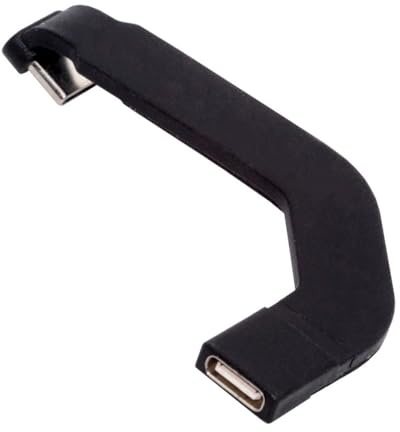 xiwai Angled USB Short Flat Ultra Slim Thin Ribbon Type-C to USB-C Extension Cable Connector 65W Fast Charge for Tablet Phone