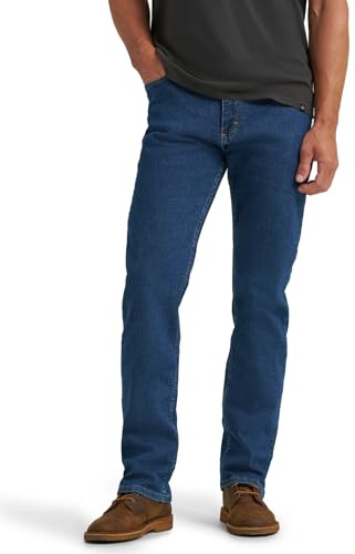 Regular Fit Comfort Flex Waist Jean, Dark Stonewash, 44W x 32L