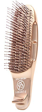 Shampoing magique « Brosse à cuir chevelu » Modèle mondial / court (fabriqué au Japon)