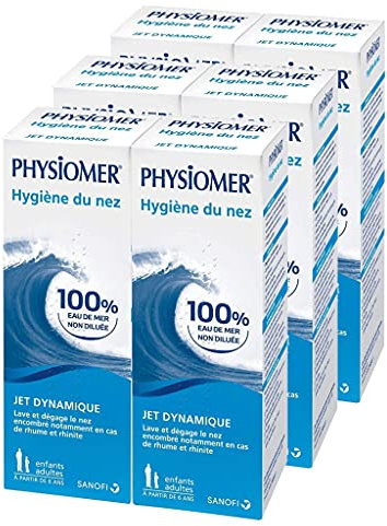 Physiomer - Jet dynamique flacon lot 6 Flacons 135ml