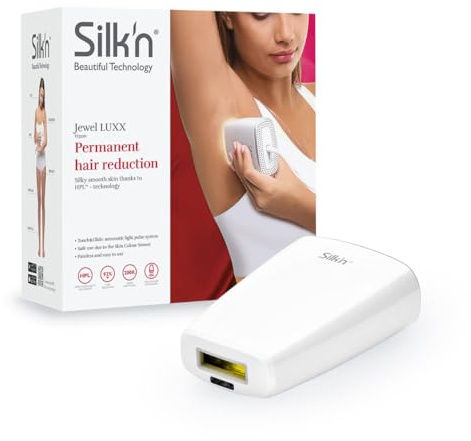 SILK'N Jewel LUXX Depilación Permanente con luz pulsada, Todo Tipo De Piel, 200.000 Impulsos De Luz, Tecnología HPL