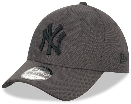 New Era New York Yankees MLB Diamond Era Grau Verstellbare 9Forty Cap - One-Size