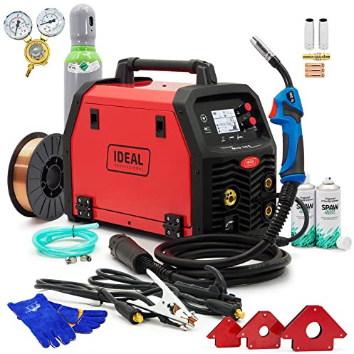 Ideal™ Tecno MIG 205 MIG/MAG WIG Poste à souder inverter 3 en 1 200 A Synergie
