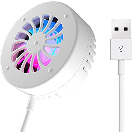 Refroidisseur De Téléphone Semi-conducteur, Ventilateur De Refroidissement Rapide Magnétique Con Lumière LED, Adapté pour Android/iphone