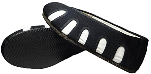 Rubruan Chinesische Buddhistische Mönche Schuhe - Buddhisten Schuhe Kampfkunst Wushu Kung Fu Tai Chi Qi Gong Wing Chun Training Turnschuhe Slipper Sneaker Gummisohle für Männer Frauen
