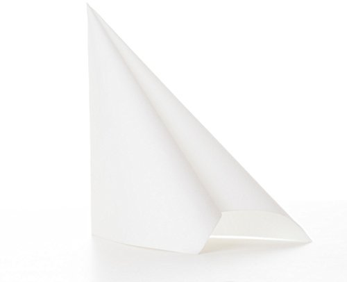 Aroba 100 Airlaid Servietten Stoffähnlich 38x38 cm 1/4 Falz GASTRO SERVIETTEN Stoffoptik Hochwertige Hochzeitsservietten für Hotel Catering Weiß, Farbe:Weiß