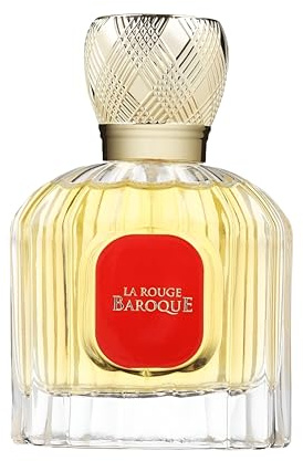 Maison Alhambra La Rouge Baroque – Floral, Woody, Amber, Musky – Eau de Parfum Long-Lasting Fragrance for Unisex, 3.4 Ounce / 100 ml