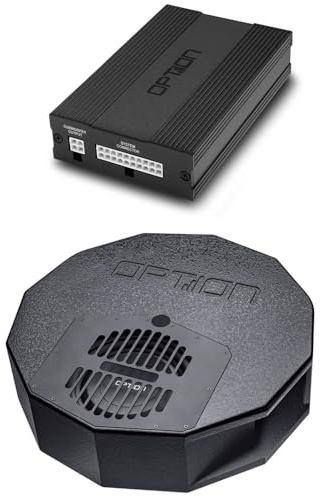 Option DSP-Soundupgrade V2 kompatibel mit Seat Tarraco (Typ KN) mit Standard-Soundsystem - 100% Plug & Play Soundupgrade mit DSP-Verstärker und Reserverad-Subwoofer