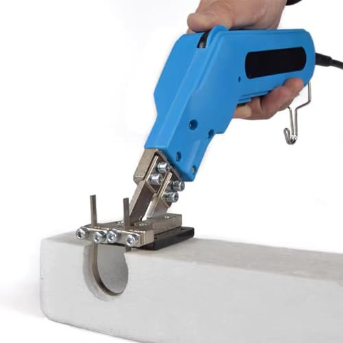 Electric Heating Styrofoam Cutting Tool, Hot Foam Cutter, 16-step Adjustment, Interval Use 1/4min, for EPP, EPS, XPS, EVA, EPE, PU, KT Board, Sponge