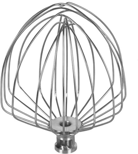 LETOMS Stainless Steel Whisk Attachment for Kitchen Aid 7QT Mixer,11-Wire Whip Attachment Compatible with Kitchen aid 7 Quart Bowl,Egg Beater Replacement for Heavy Cream,Dishwasher Safe