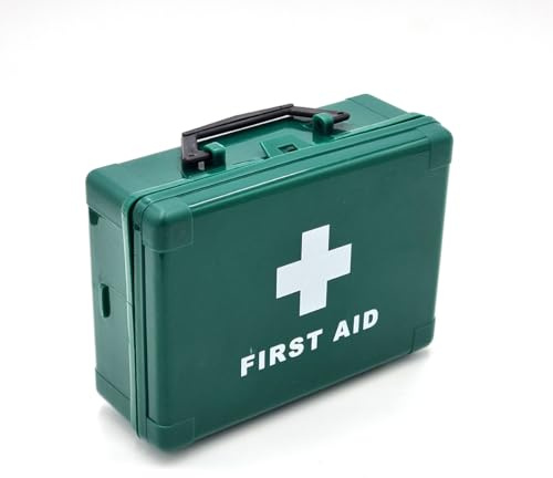 IndustraCare Economy Empty Green First Aid Kit - Ideal Replacement Box - Variety of Sizes (1-5 Person Empty Box)