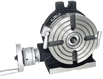 KENBT Fresadora de Doble propósito Vertical y Horizontal de 150mm de diámetro HV6, Mesa giratoria Vertical Horizontal de Alta precisión,Herramientas Profesionales