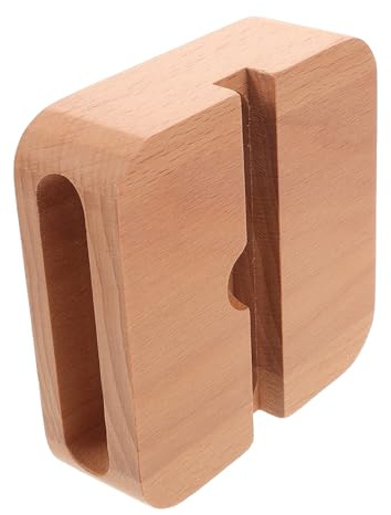 UKCOCO Amplificador de Sonido para Teléfono Móvil de Madera Natural Soporte Portátil Compacto sin Batería Amplificador Acústico para Viajes y Escritorio